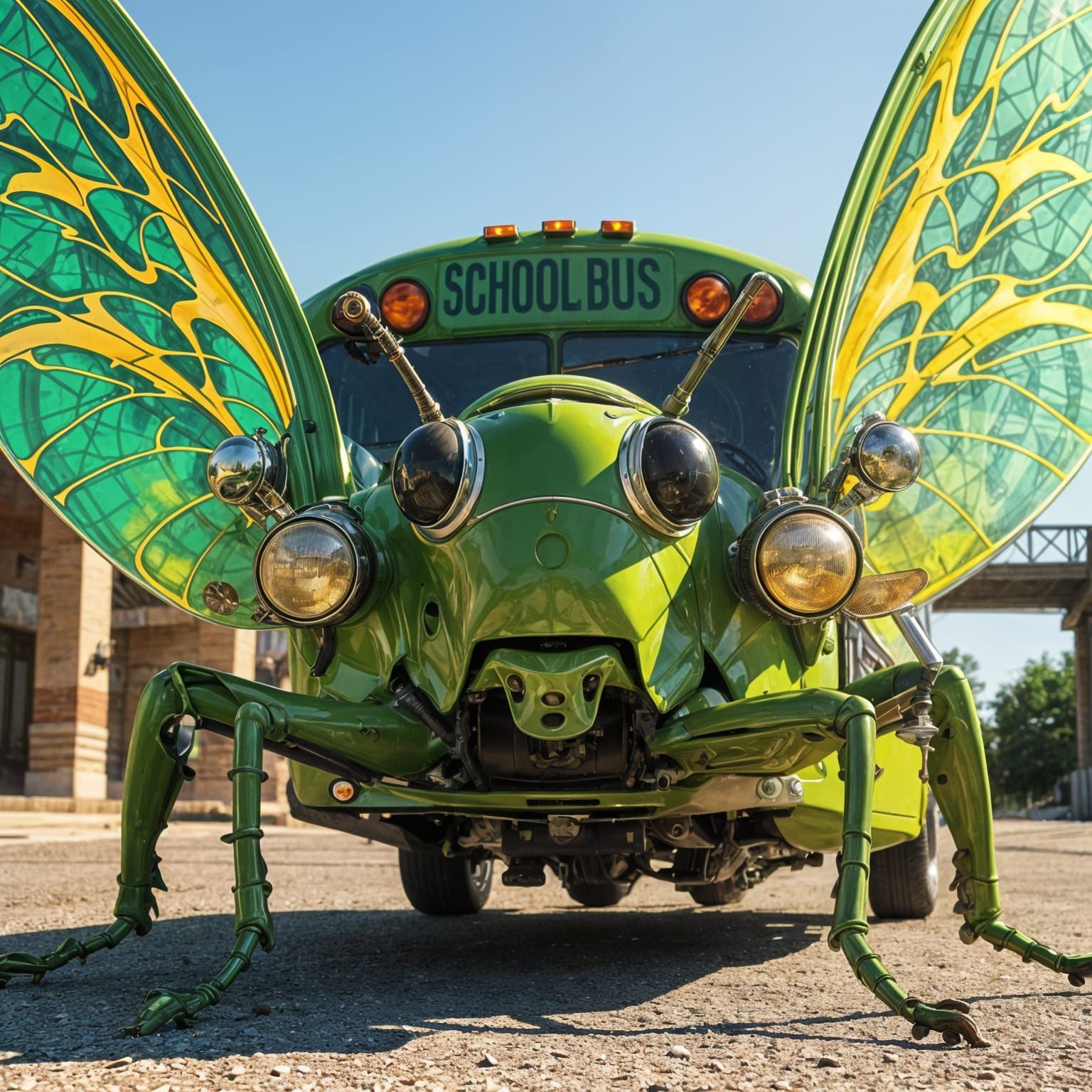 Grasshopper School Bus