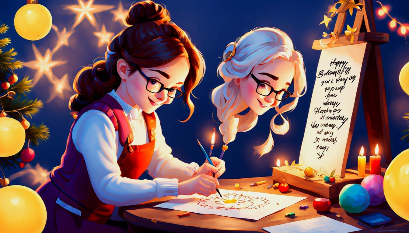 Warm Wishes for a Creative New Year