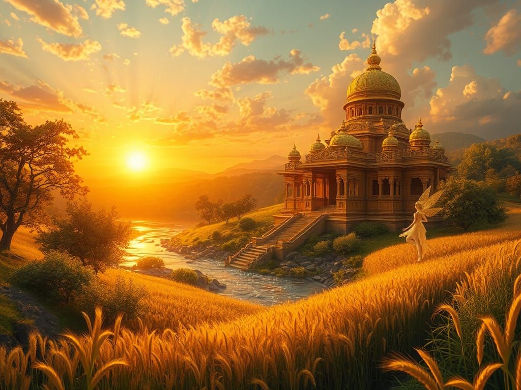 Haven in the Golden Light