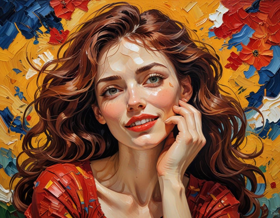 Effortless Charm in a Neo-Impressionist Masterpiece