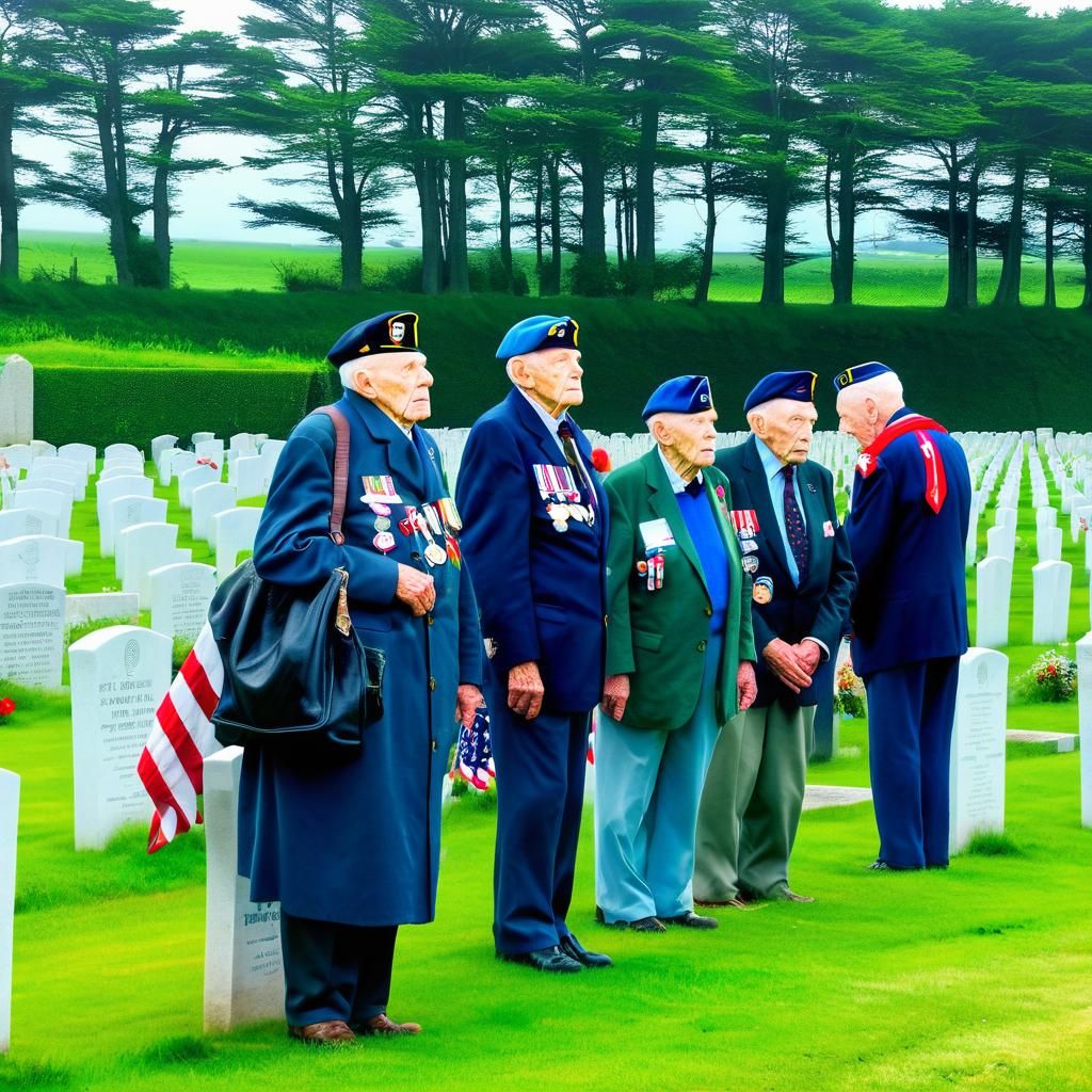 Normandy Veterans Remember D-Day Invasion