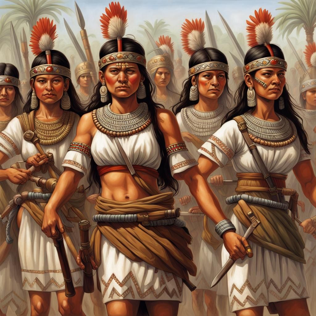 Female Aztec Militia during the Classical Age