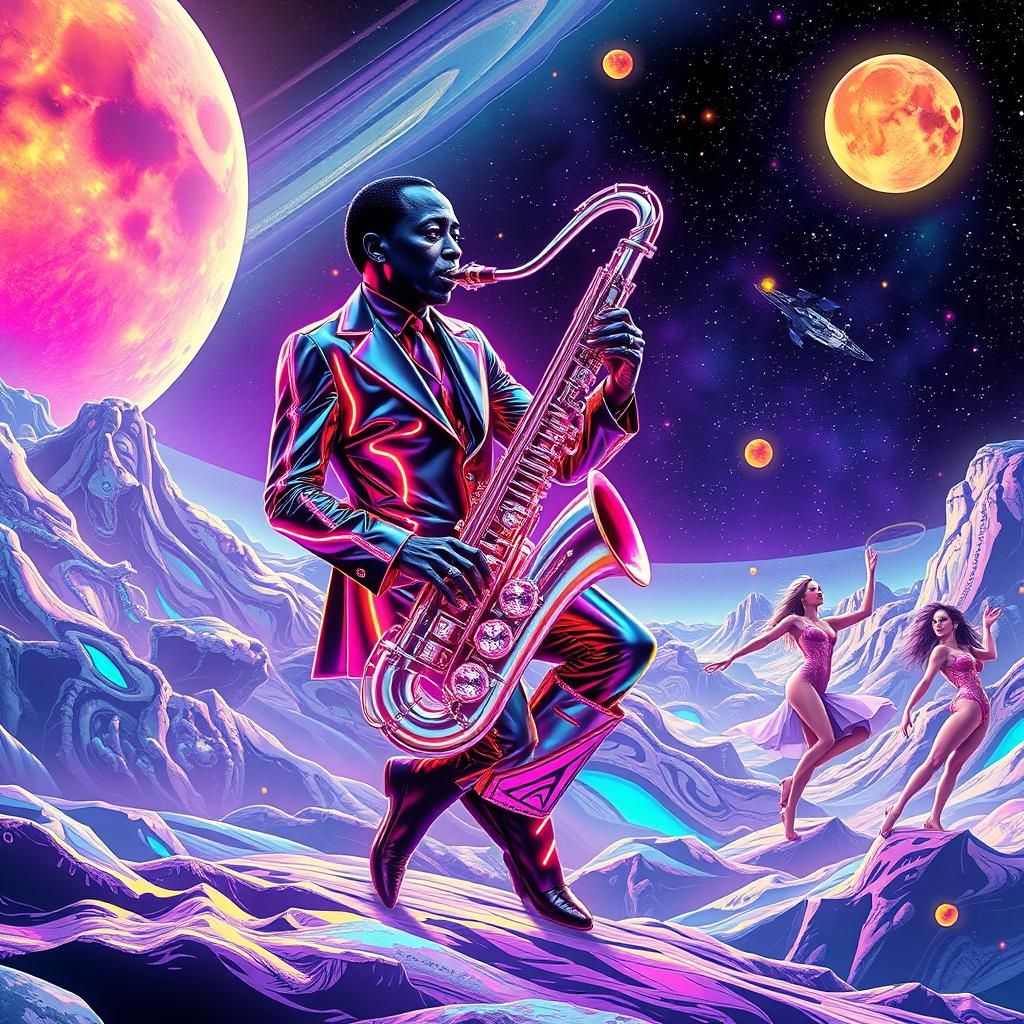 Charlie Parker's Techno Rave on Saturn