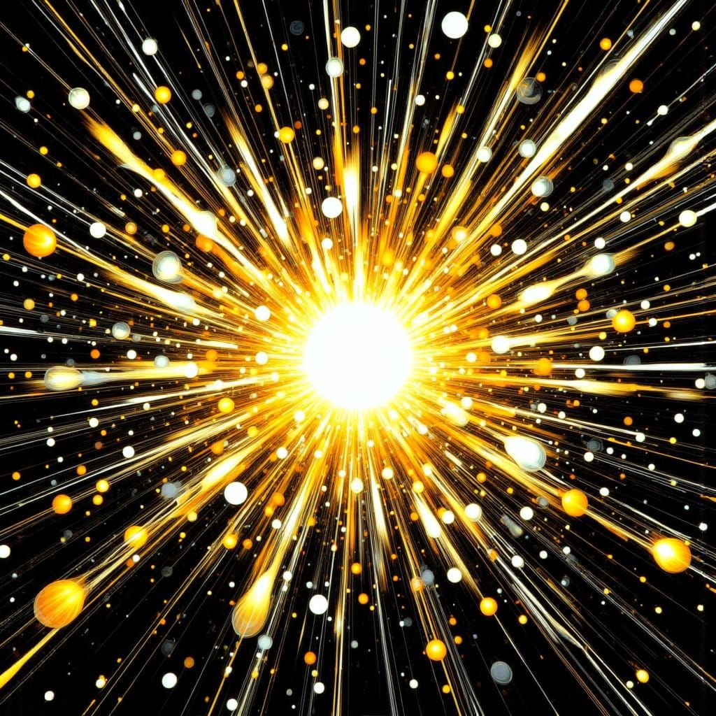 Star Pulsing forever in the night