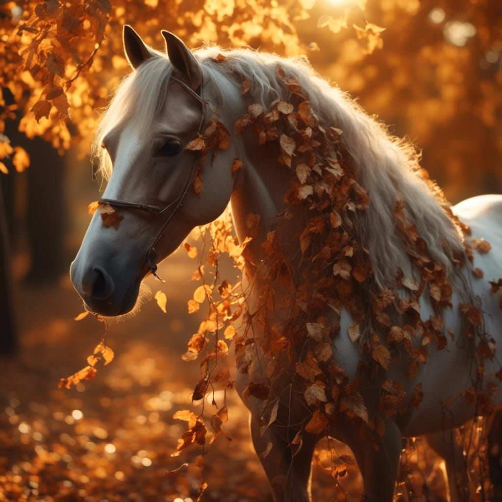 <lora:Kyoot:1.0> Botticelli style, horse, fall background