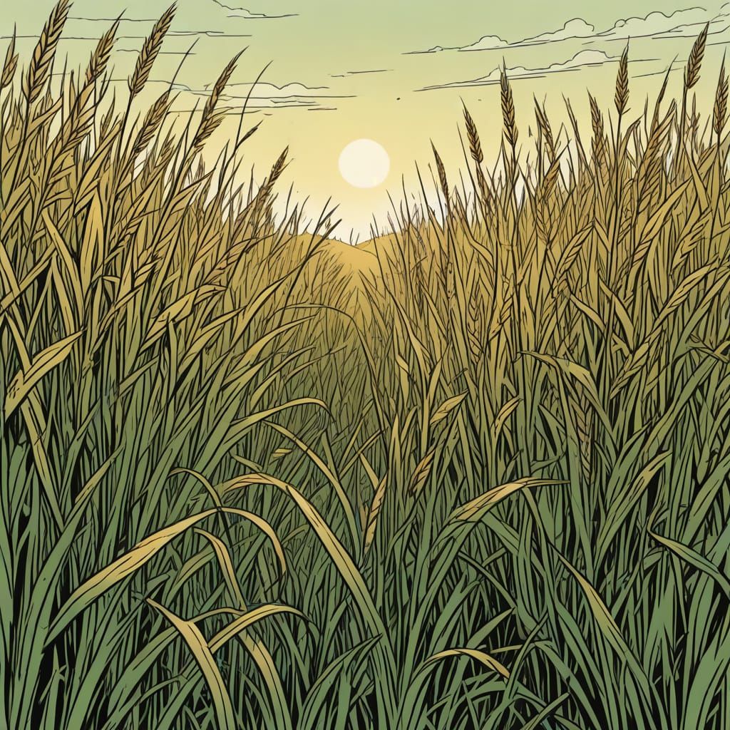Ominous Eldritch Eyes Watch from Tall Grass in Horror Comic ...
