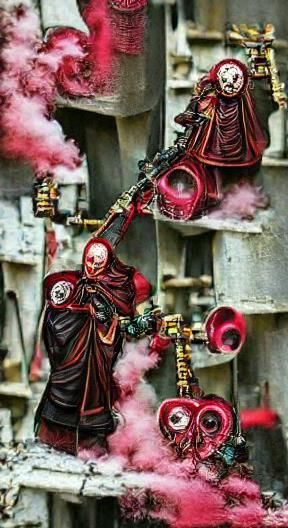Mechanized Tech Priest in Digital Render