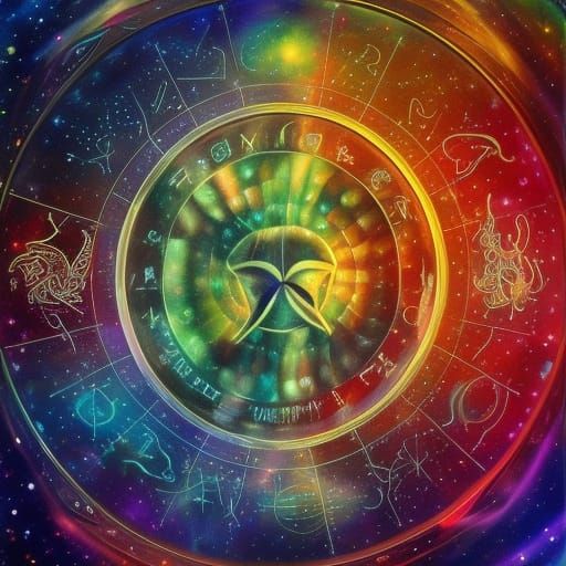 Realistic Oil Painting of Zodiac Signs