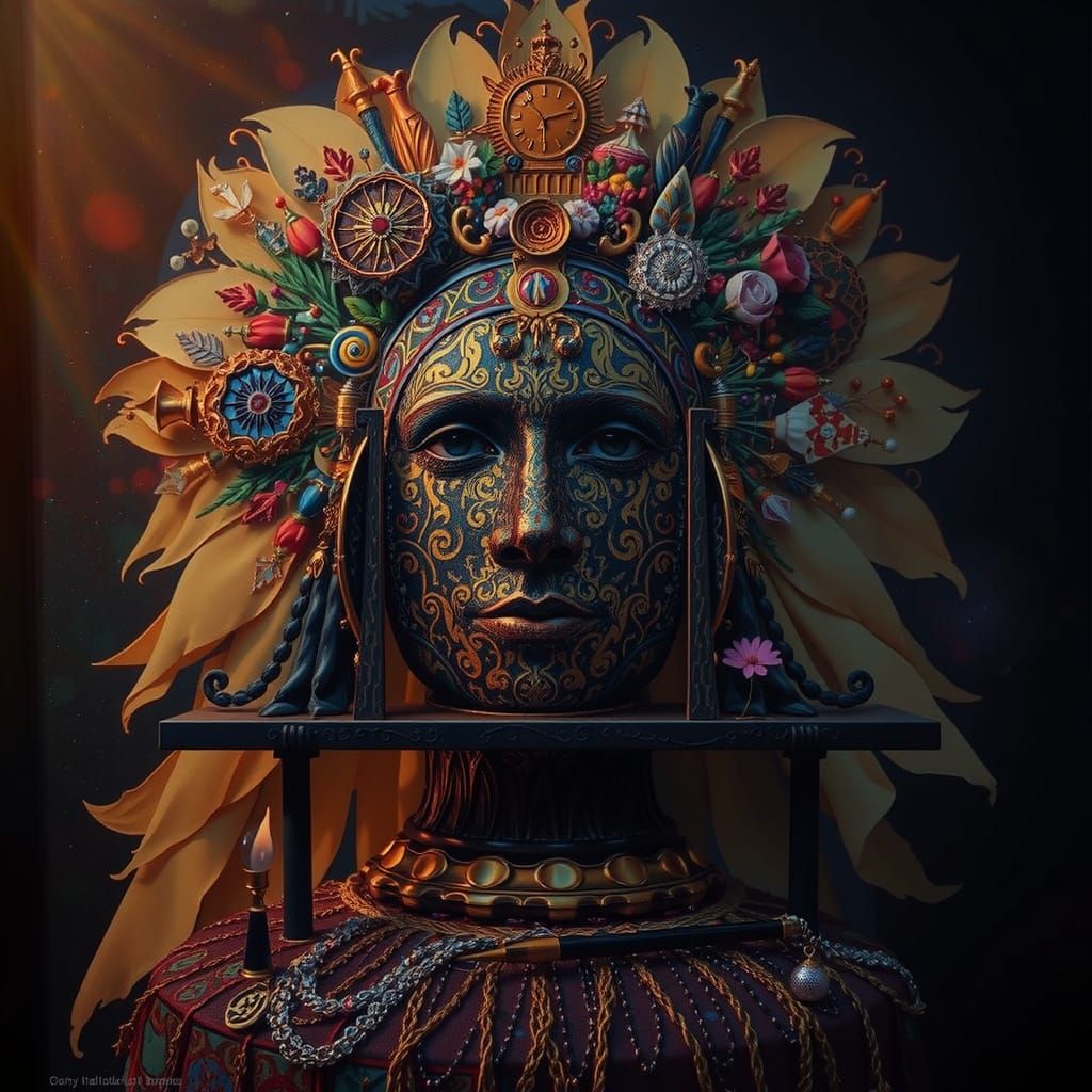 Masterpiece Painting Embodying Beauty and Truth