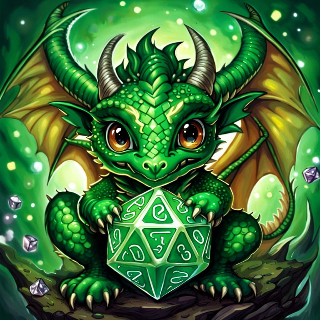 Puff-n-Stuff, The Lucky Green Dragon