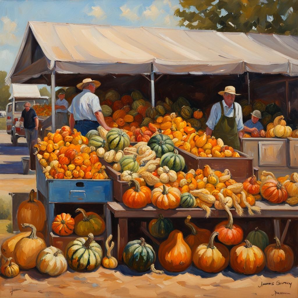 Farmers Market Stand