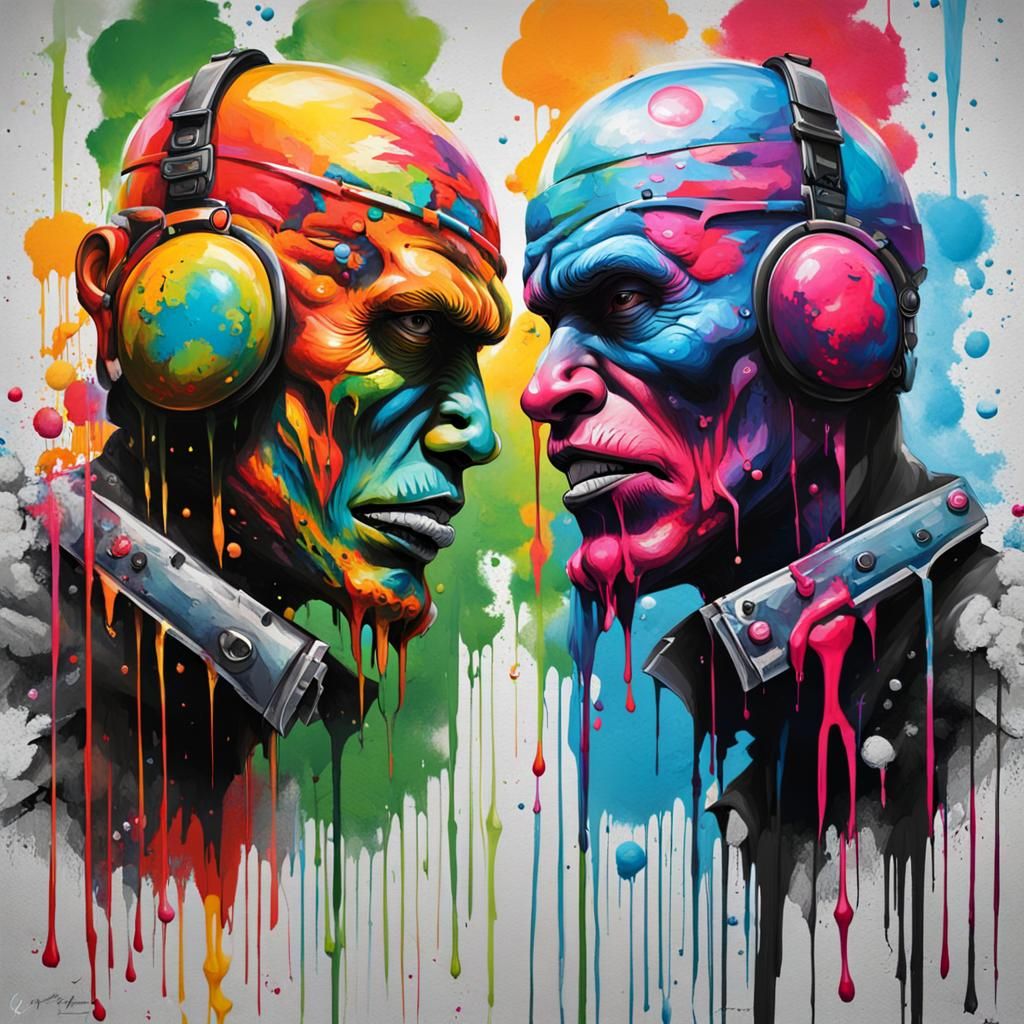 Identical Twins Fighting to Prove that they are their own in...