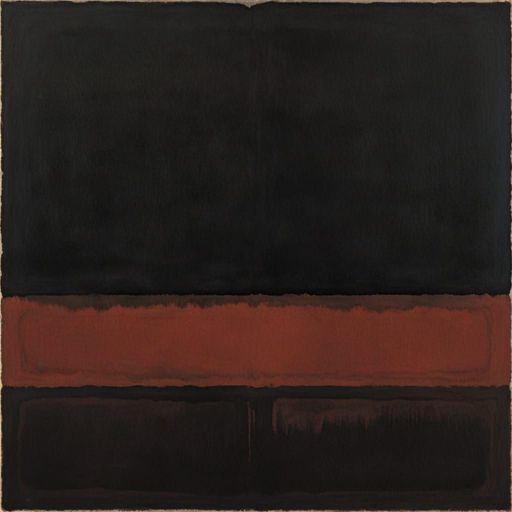 Grimdark Abstraction in Deep Colors