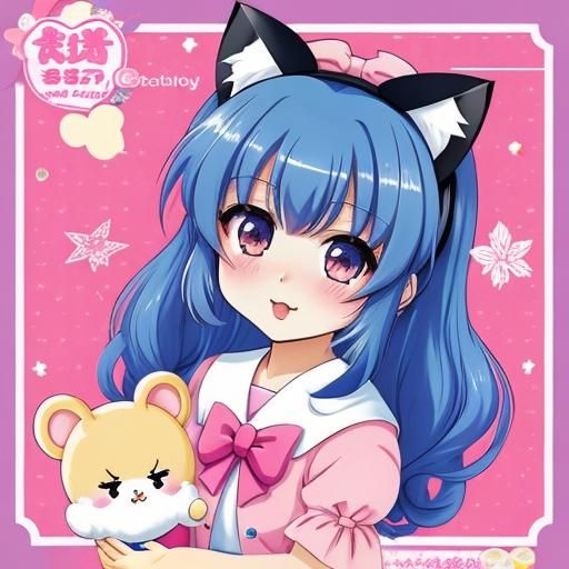 Chibi Usagi Tsukino Anime Art