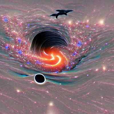 Spectacular Black Hole Visualized
