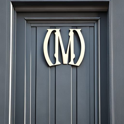 The Word Home Displayed on a Door