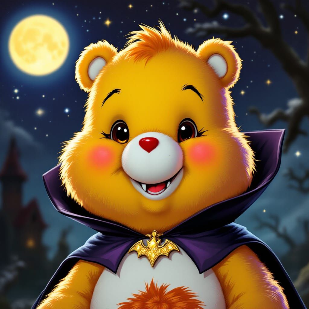 Vampire Care Bear Halloween Costume