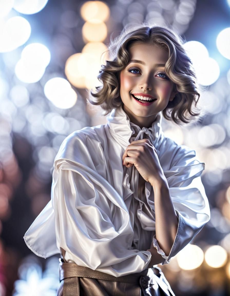 Photorealistic Aliens in Fashionable Clothing