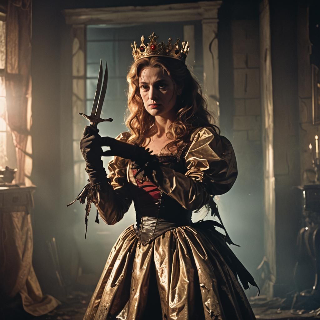 Freddy Krueger as a Gothic Horror Princess