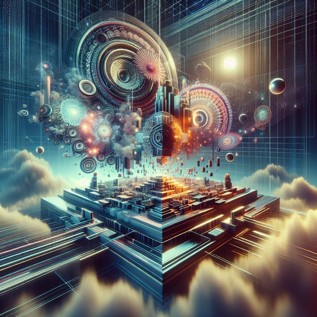 Optical Illusion in a Dreamlike Holographic Realm