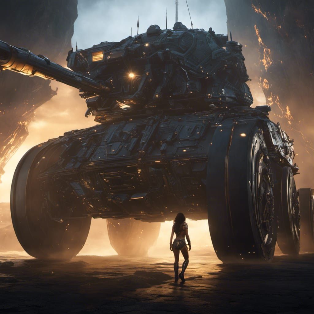 Wonder Woman vs Tank