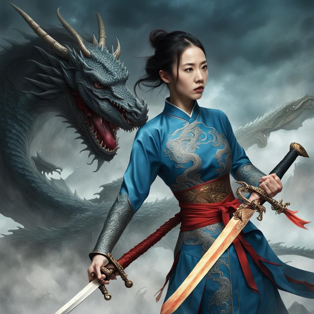 "I am no European princess that a mere dragon can kidnap."