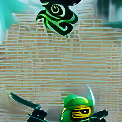 Lego Ninjago Character Ready for Action