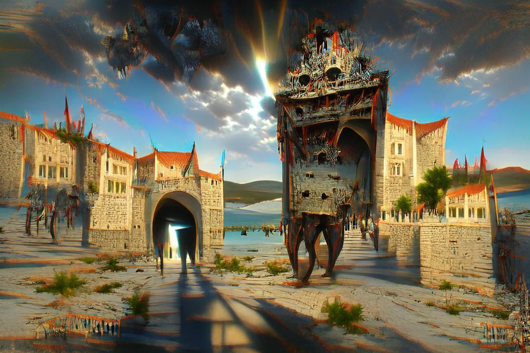 Photorealistic Ver.Ka Mecha Concept Art