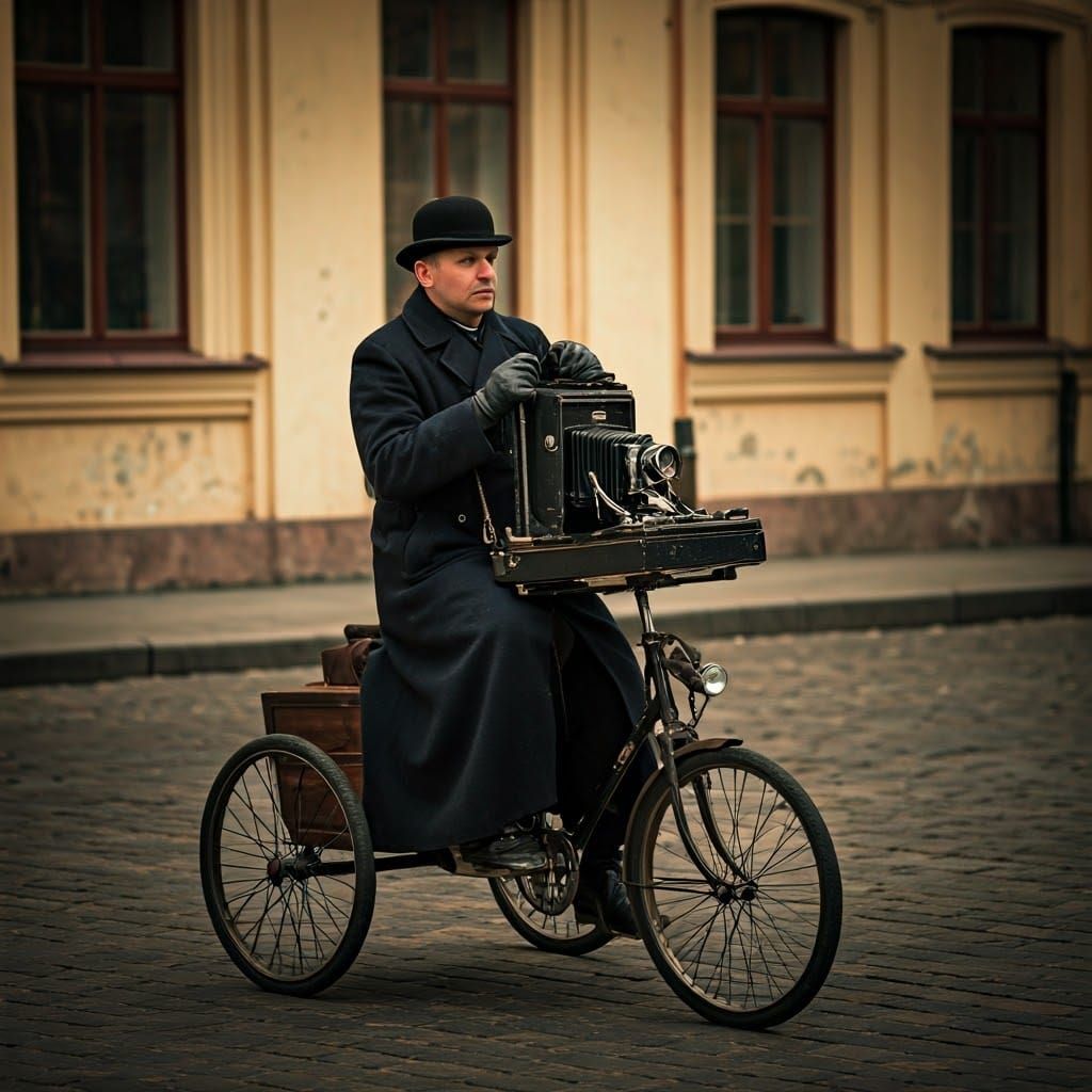 Steampunk Photographer Pedals Through 19th Century Russia in...