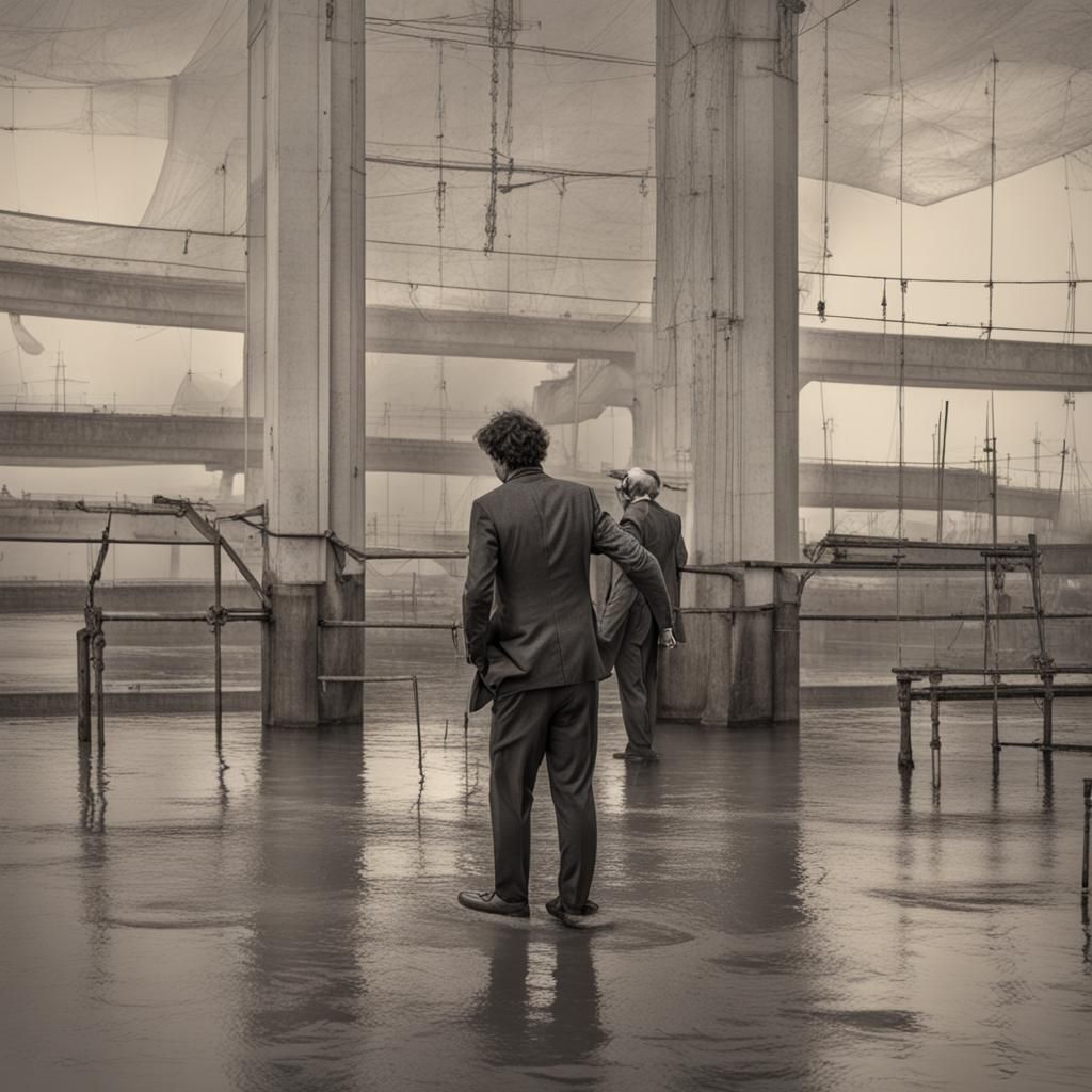 Suspenseful AI-Generated Composition