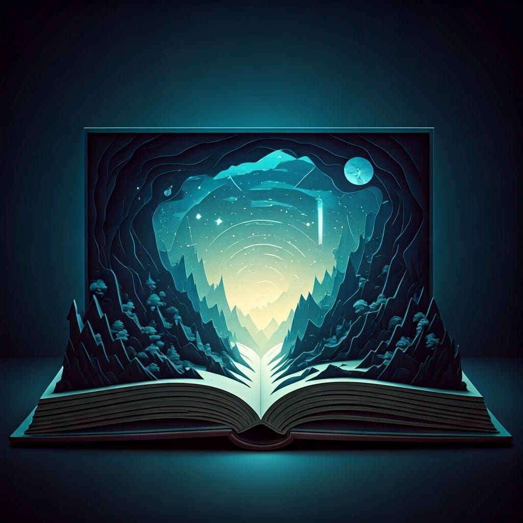 Miniature Sci-Fi World Emerges from Pop-Up Book