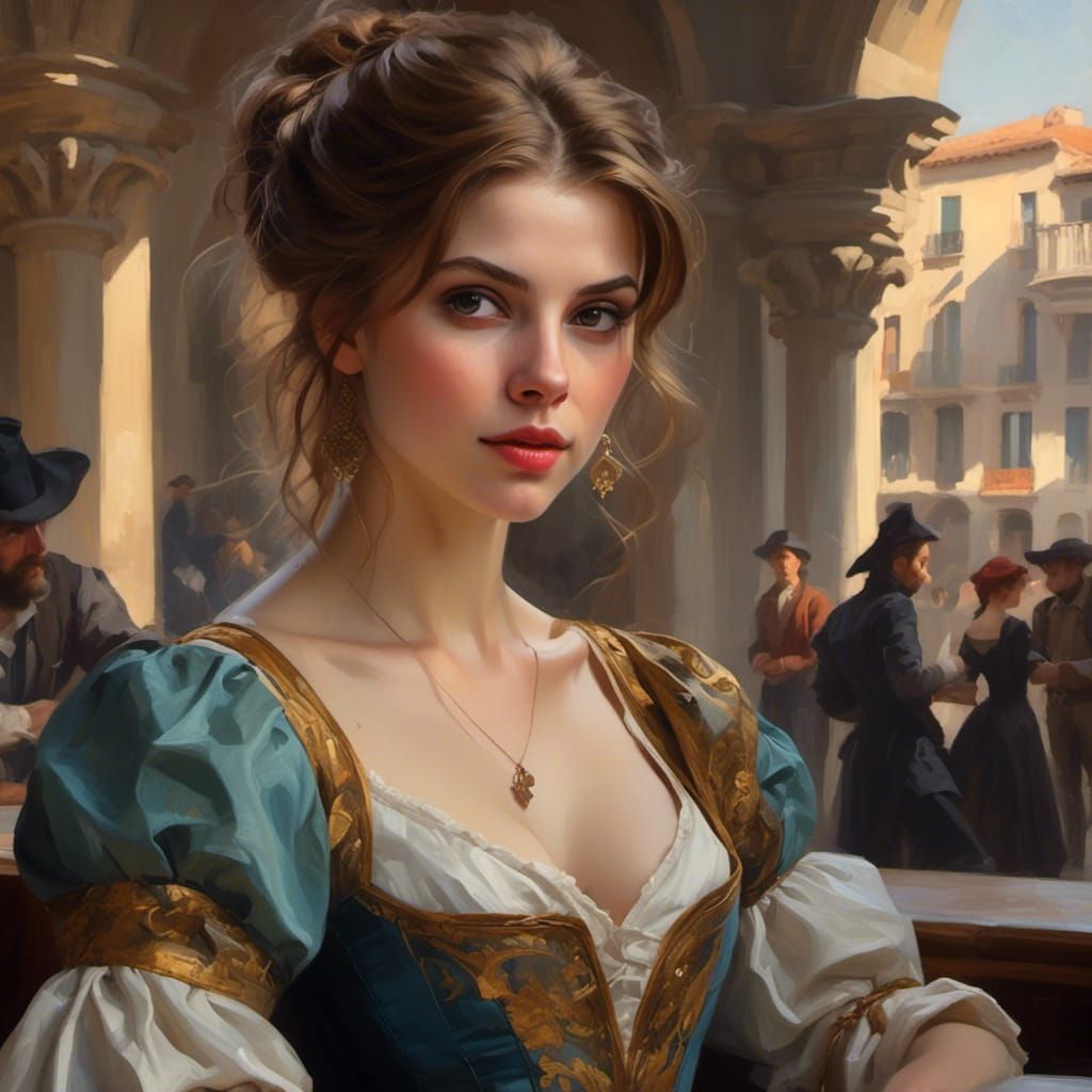 Anna Kendrick as Three Musketeer in Madrid