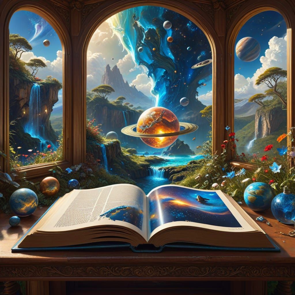 كتاب قصة كبير بجلد قديم مزخرف بالذهبي فخم عظيم مفتوح وتخرج م...