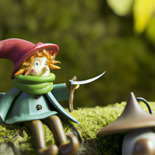 AI Image of Snufkin