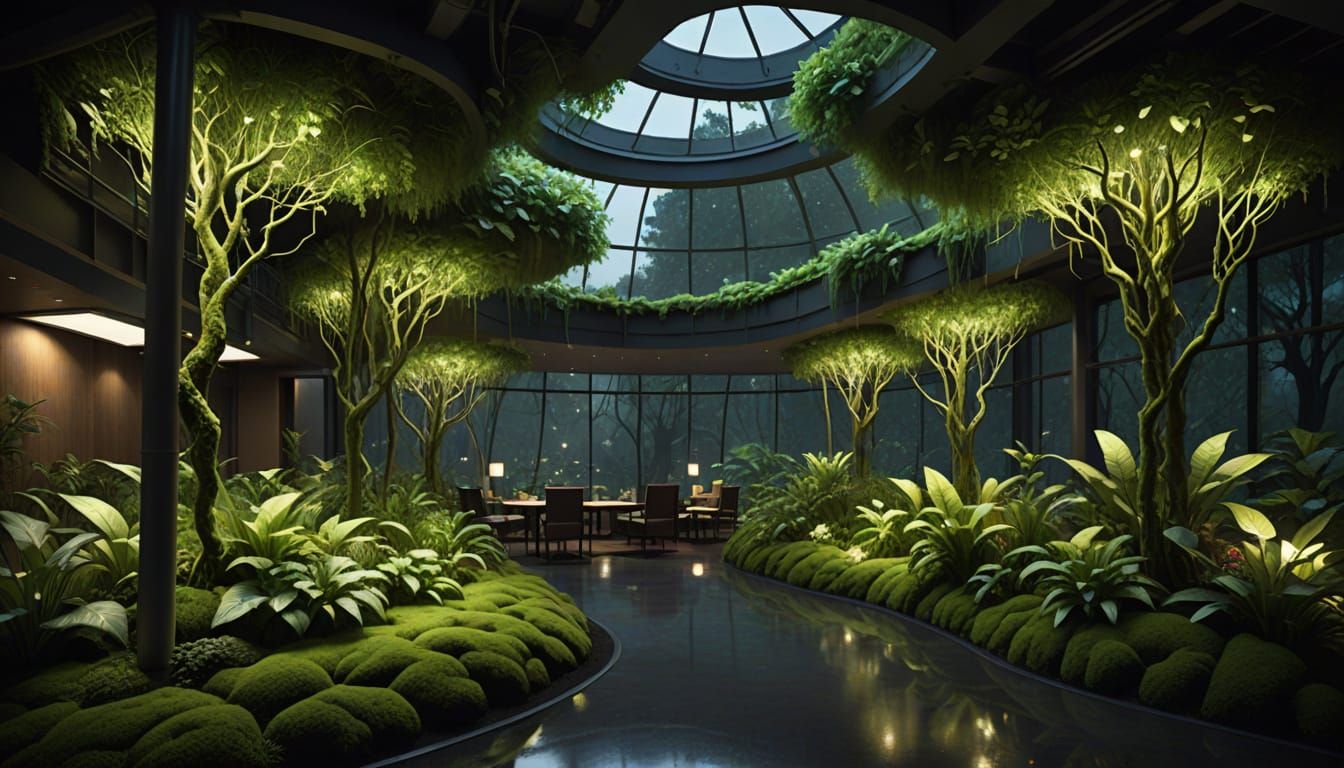 Futuristic Asian-Inspired Hidden City Apartments