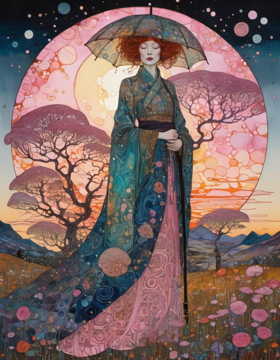 Vibrant, Hyperdetailed, Triadic Cinematic Colors Melted Meta...