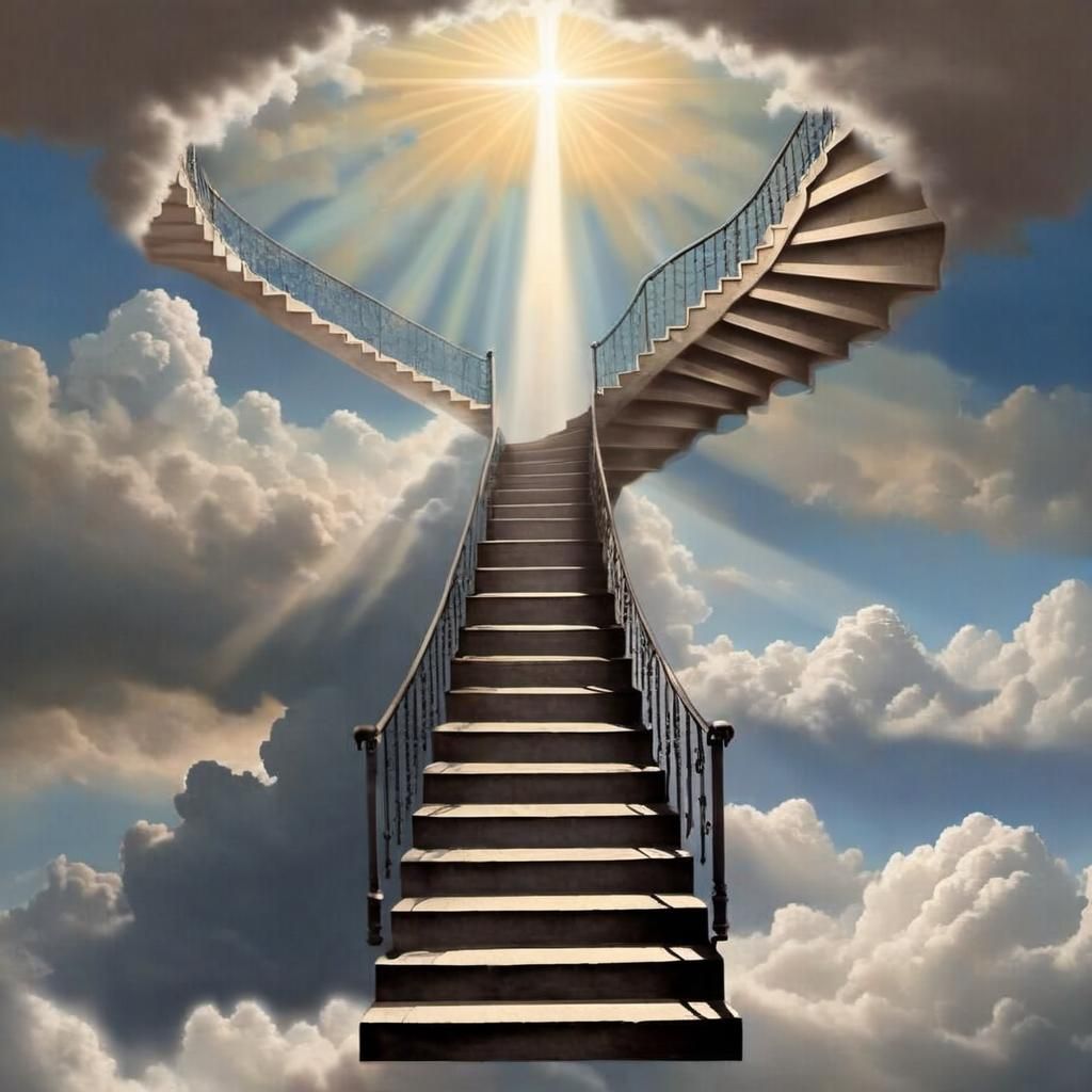 Stairway to Heaven in Script Font