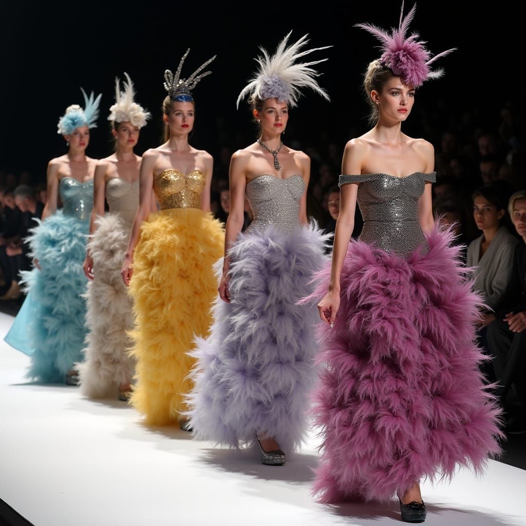 Cleaning Couture: High Fashion from Household Items