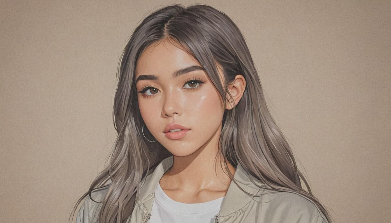 Anime Style Portrait of a Woman