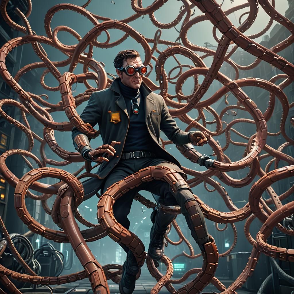 Doctor octopus in squid games