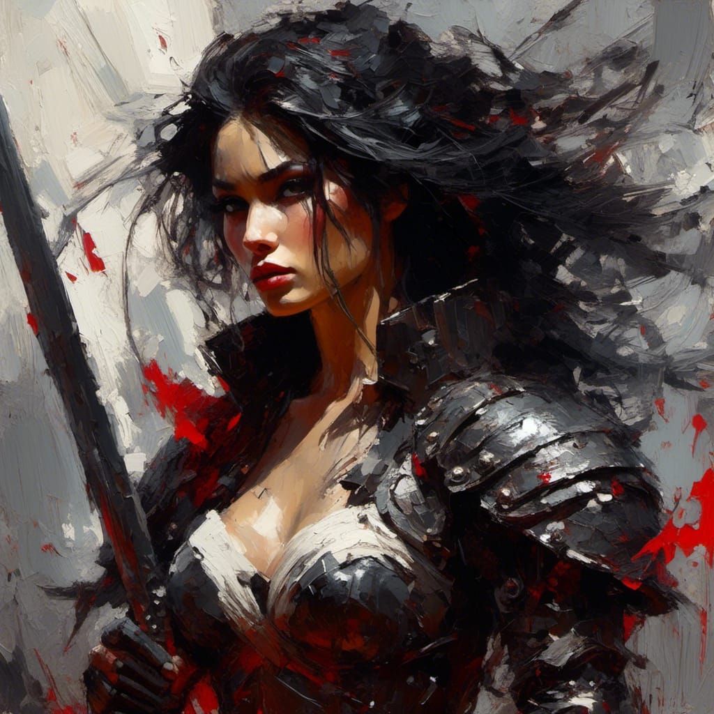 Warrior woman