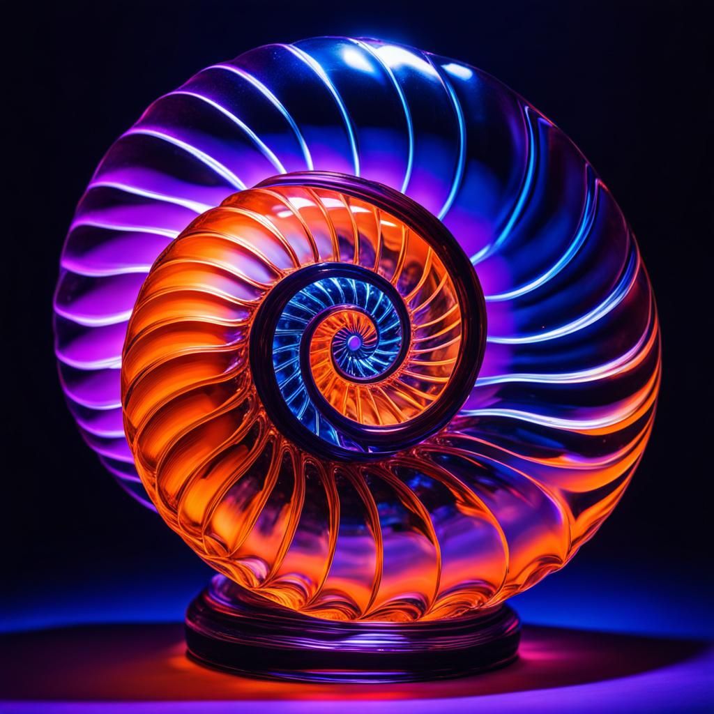 Crystal seashell