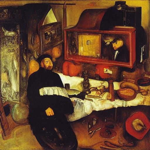 Humorous Clog Removal Inspired by Holbein and Soutine