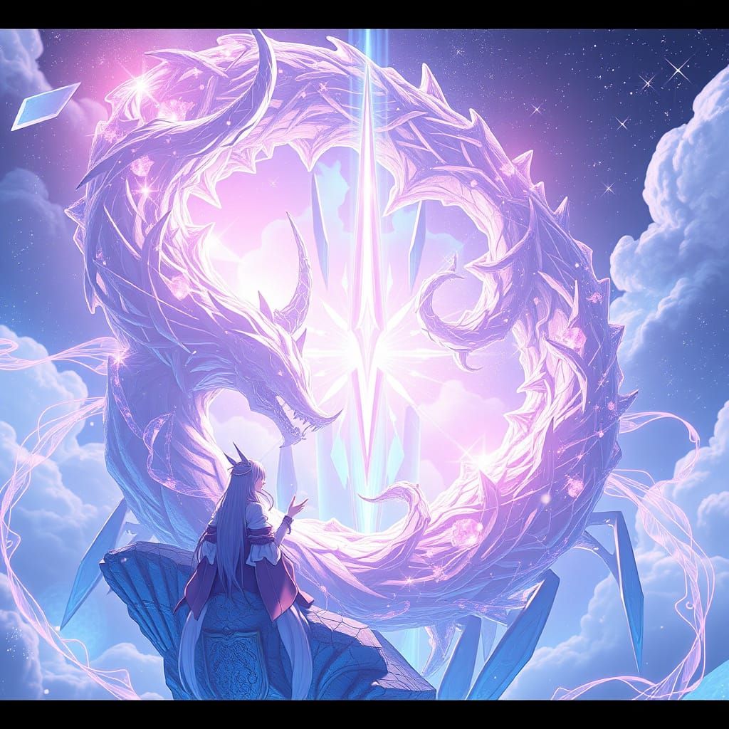 Glowing Astral Cord in Ethereal 3D Art