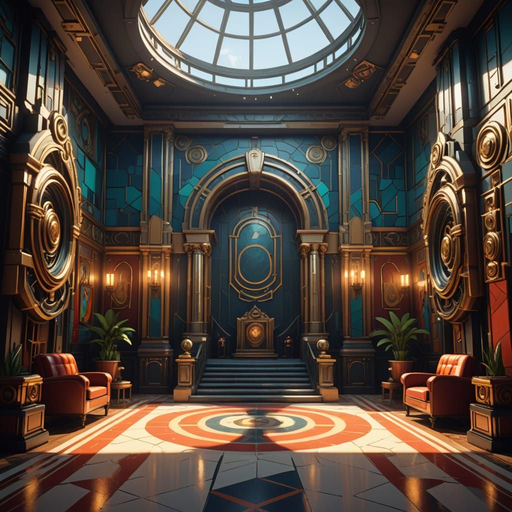 Neo-Cubist Chamber of Spiritual Union