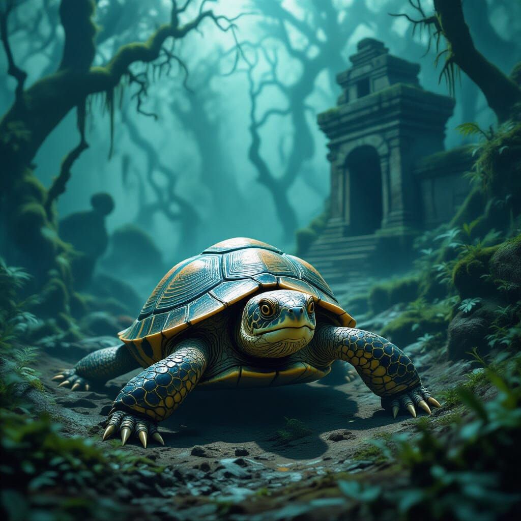 Ancient Crawling Haunted Figure