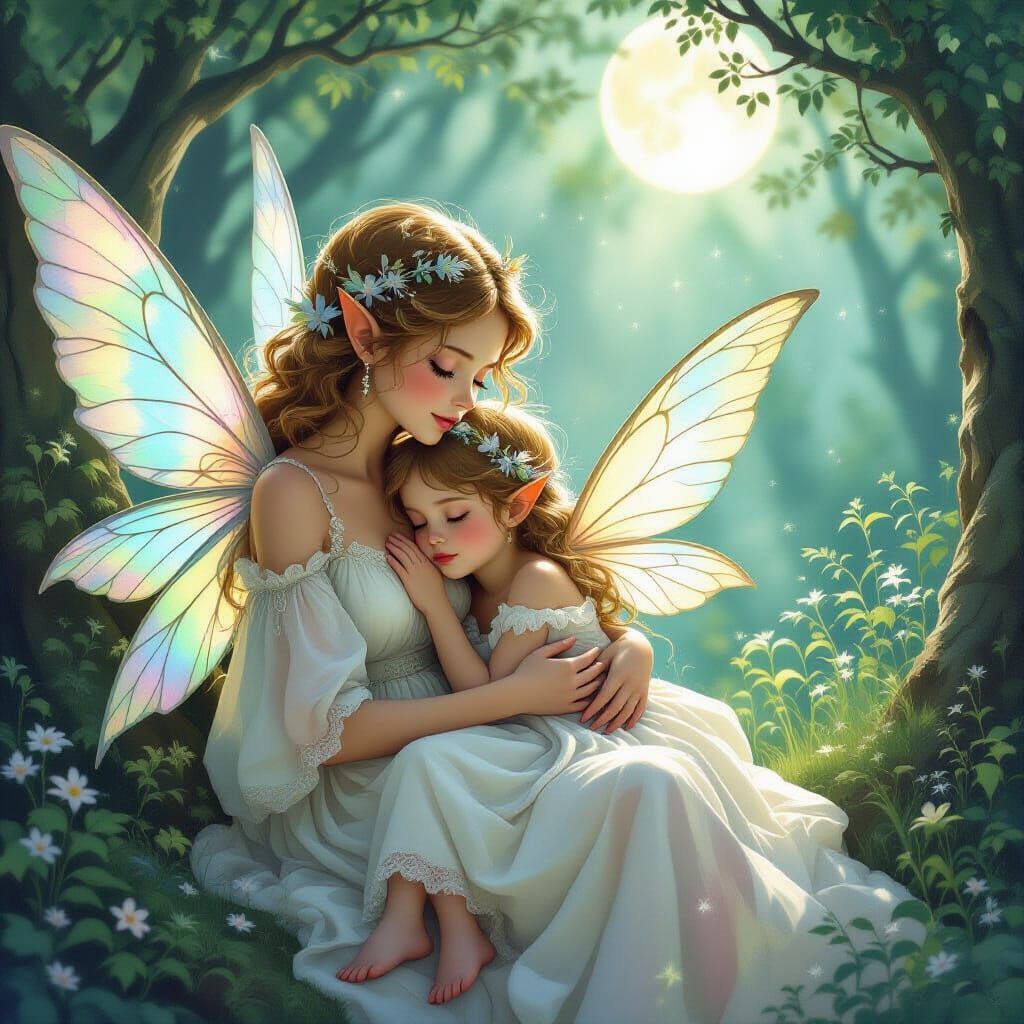 Whimsical Fairy Lullaby in Enchanted Forest