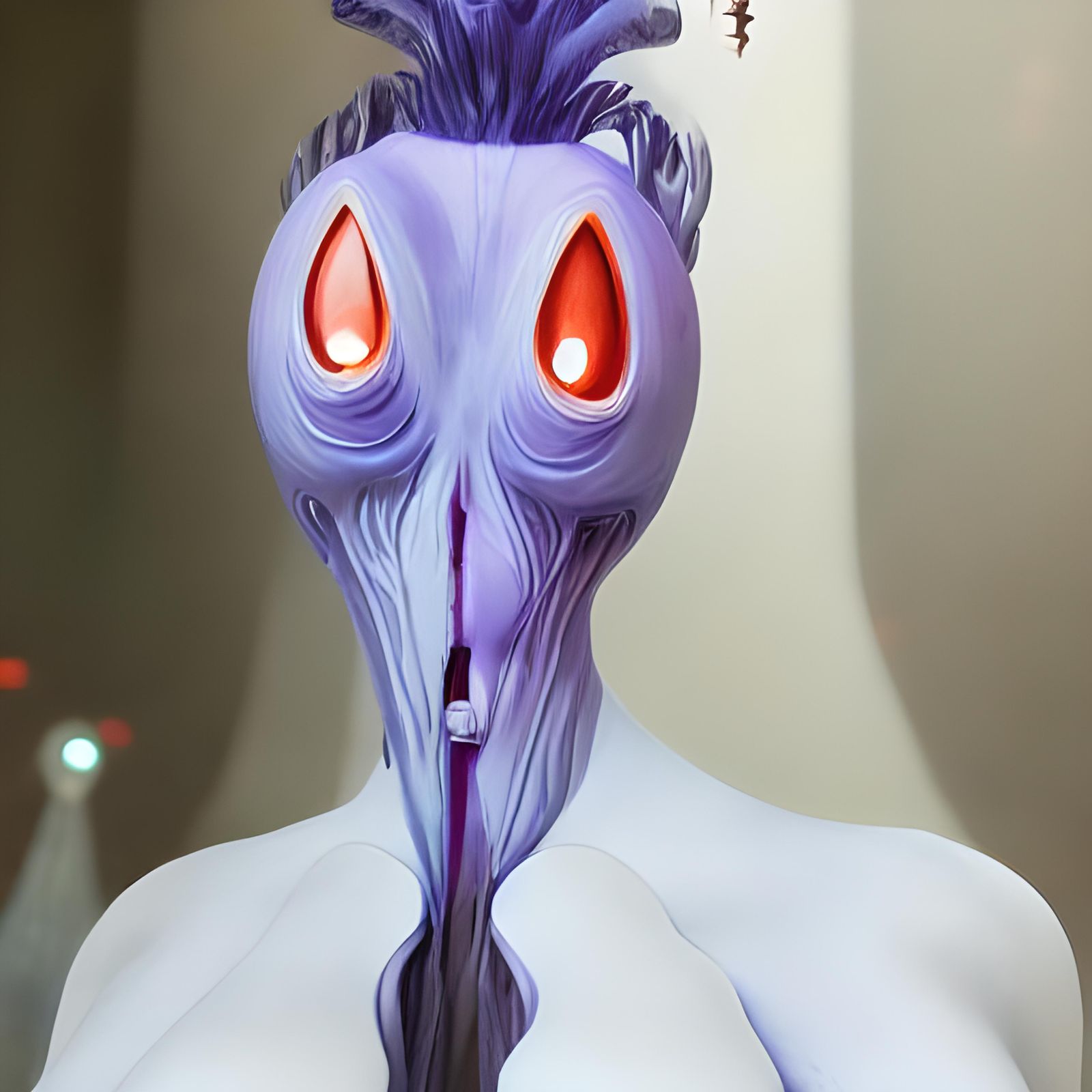 Intricate Sci-Fi Villain in Cinematic Lighting