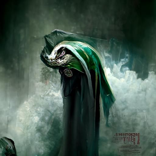 Sinister Fantasy Portrait in Gothic Style