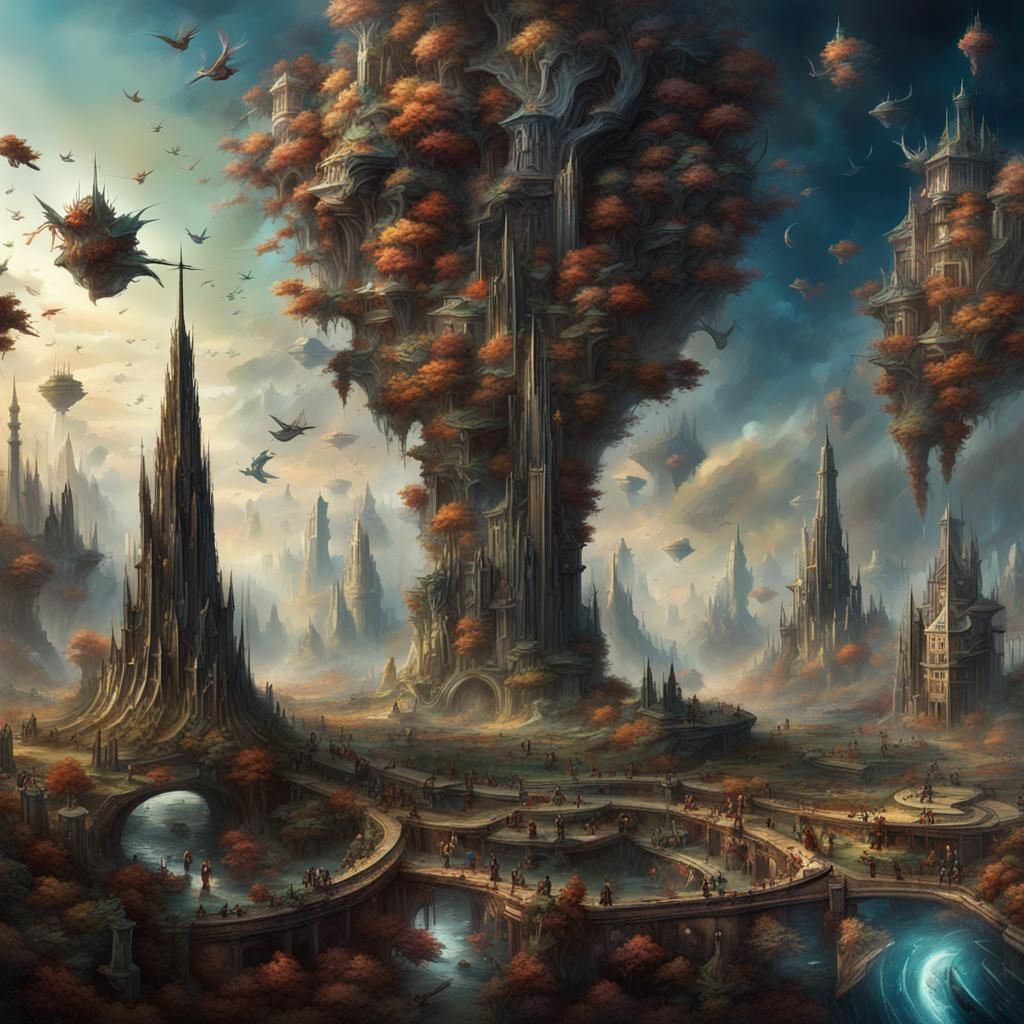 Fantastical Biopolitics Masterpiece in Deep Color